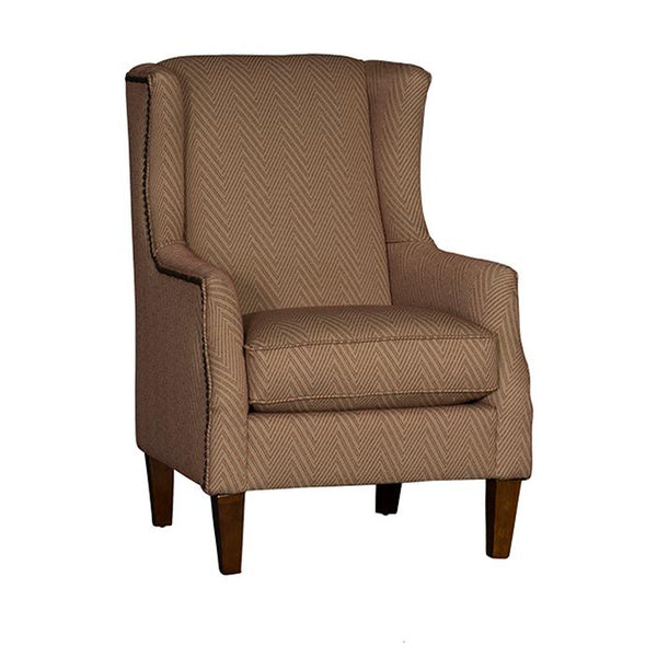 Mayo Furniture Stationary Fabric Chair 8840F40 Chair - Flummox Henna IMAGE 1