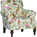 Mayo Furniture Stationary Fabric Chair 8960F40 Chair - Looney Birds Carnival IMAGE 1