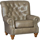 Mayo Furniture Stationary Leather Chair 9310L40 Chair - Salvador Cyprus IMAGE 1