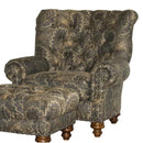 Mayo Furniture Stationary Fabric Chair 9310F40 Chair - Charteux Smoke IMAGE 1