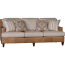 Mayo Furniture Stationary Fabric Sofa 3030LF10 Sofa - Downton Maple IMAGE 1