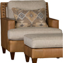 Mayo Furniture Stationary Fabric Chair 3030LF40 Chair - Downton Maple IMAGE 1