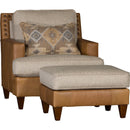 Mayo Furniture Stationary Fabric Chair 3030LF40 Chair - Downton Maple IMAGE 2