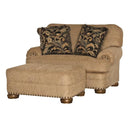 Mayo Furniture Stationary Fabric Chair 3620F40 Chair - Knickknack Old Gold IMAGE 2