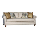 Mayo Furniture Stationary Fabric Sofa 7240F10 Sofa - Comfort Cream IMAGE 1
