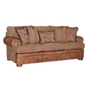 Mayo Furniture Stationary Fabric Sofa 7500LF10 Sofa - Hero Harvest IMAGE 1