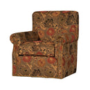 Mayo Furniture Swivel Fabric Chair 2000F42 Swivel - Adelso Chocolate IMAGE 1