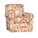 Mayo Furniture Swivel Fabric Chair 2170F42 Swivel - Taraz Tangerine IMAGE 1