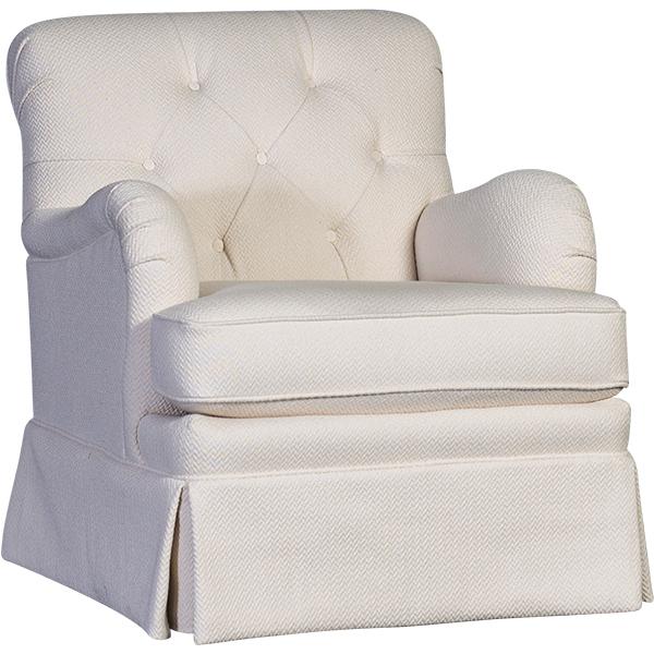 Mayo Furniture Swivel Fabric Chair 2495F42 Swivel- Chunky Monkey Natural IMAGE 1