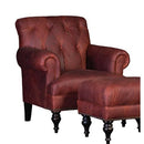 Mayo Furniture Stationary Fabric Chair 3419F40 Chair - Flea Market Oxblood IMAGE 1