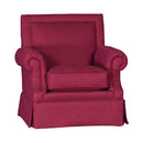 Mayo Furniture Swivel Fabric Chair 4220F42 Swivel - Beckerman Fuchsia IMAGE 1
