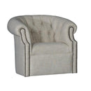 Mayo Furniture Swivel Fabric Chair 8220F42 Swivel - Kurtz Linen IMAGE 1