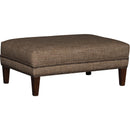 Mayo Furniture Fabric Ottoman 9331F Table Ottoman - Wicker Antique IMAGE 1