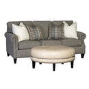 Mayo Furniture Leather Ottoman 9131L Table Ottoman - Salvador Blonde IMAGE 2