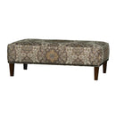 Mayo Furniture Fabric Ottoman 9150F50 Ottoman - Patrina Curry IMAGE 1