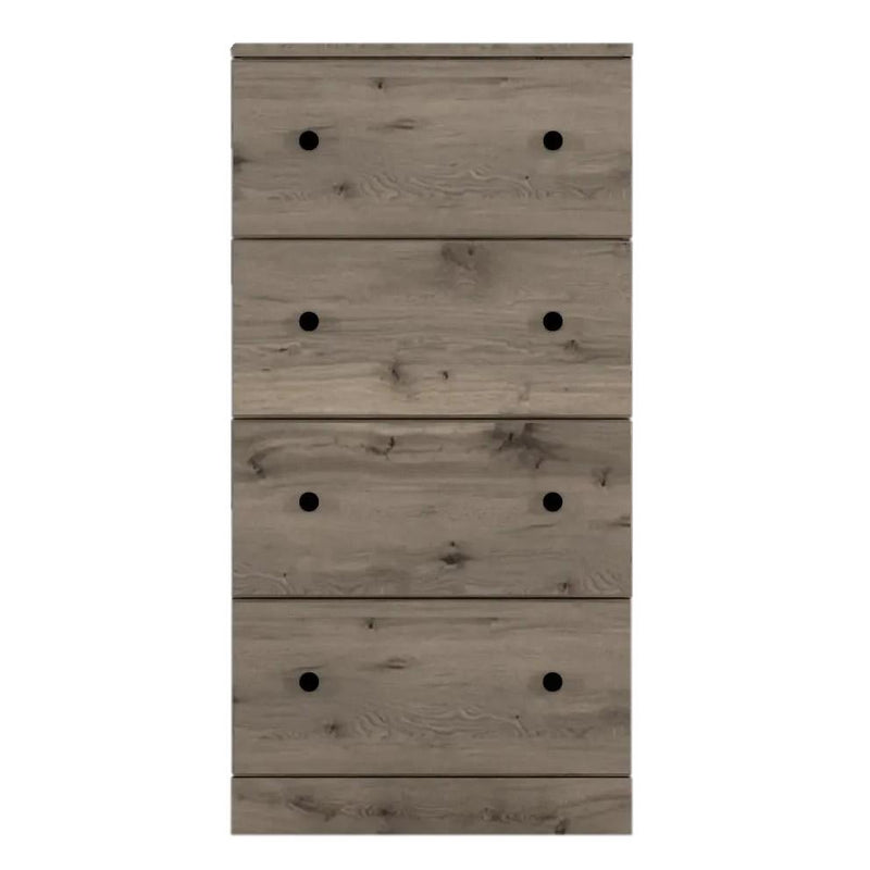 Perdue Woodworks Weathered Gray Ash 4-Drawer Chest 13234 IMAGE 1