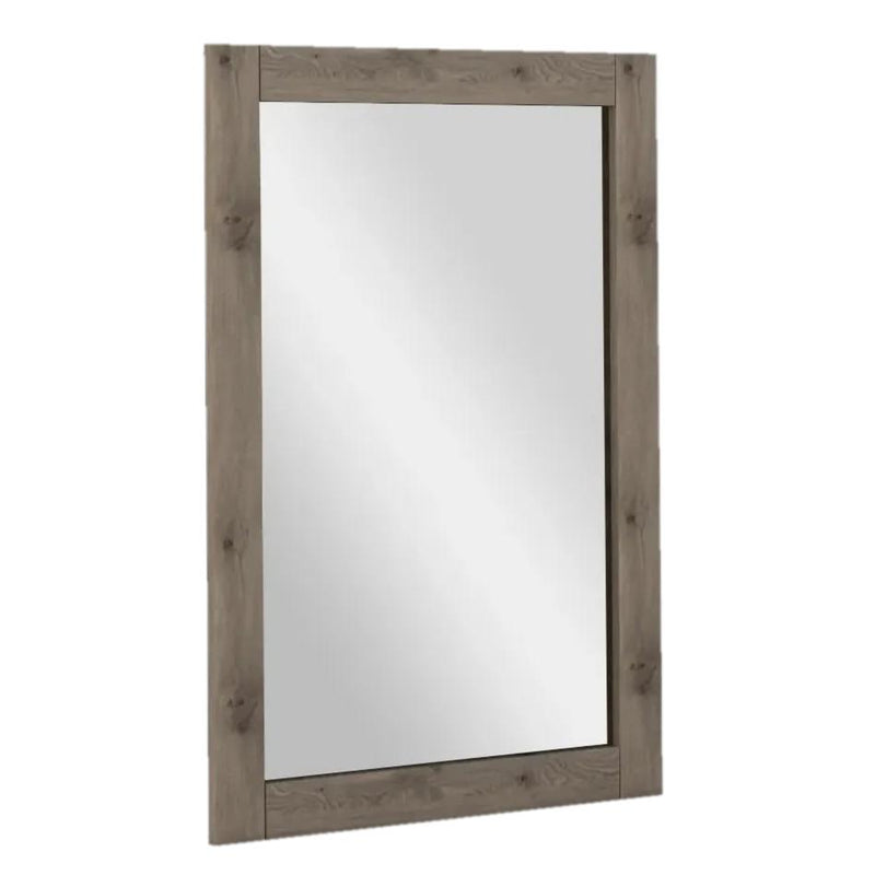 Perdue Woodworks Weathered Gray Ash Dresser Mirror 13020 IMAGE 2