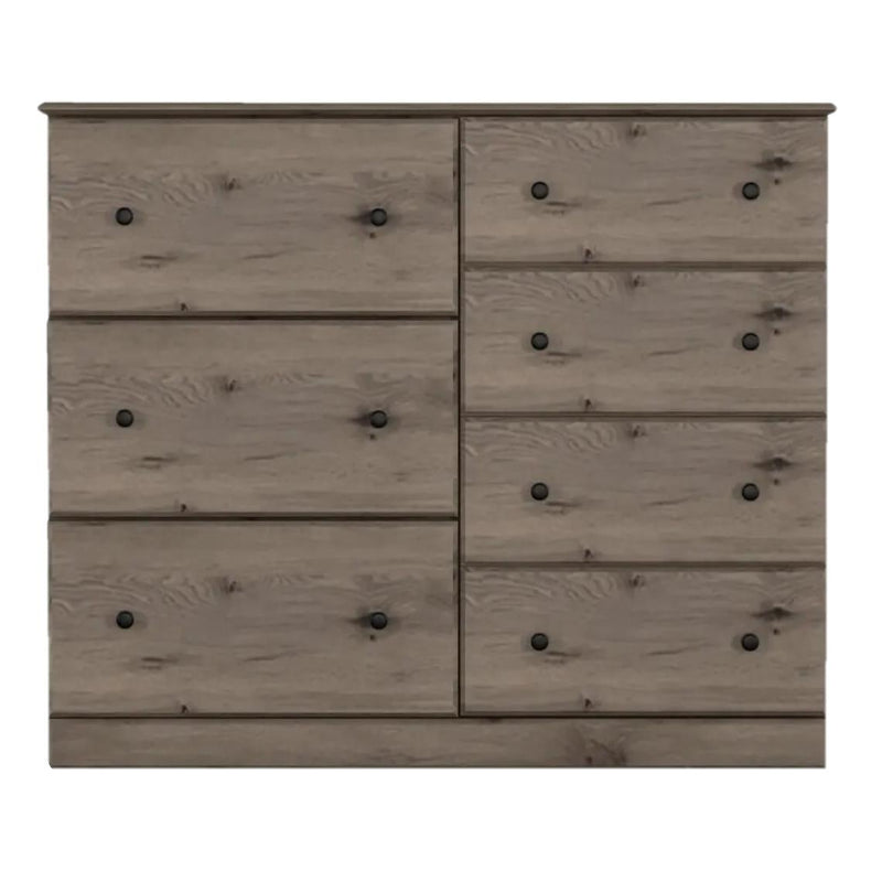 Perdue Woodworks Weathered Gray Ash 7-Drawer Kids Chest 13487 IMAGE 1