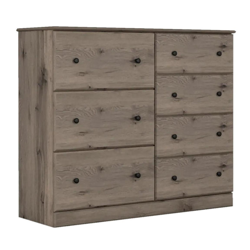 Perdue Woodworks Weathered Gray Ash 7-Drawer Kids Chest 13487 IMAGE 2