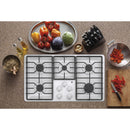  GE 36-inch Built-In Gas Cooktop with MAX Burner System JGP3036DLWW IMAGE 2