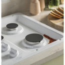  GE 36-inch Built-In Gas Cooktop with MAX Burner System JGP3036DLWW IMAGE 6