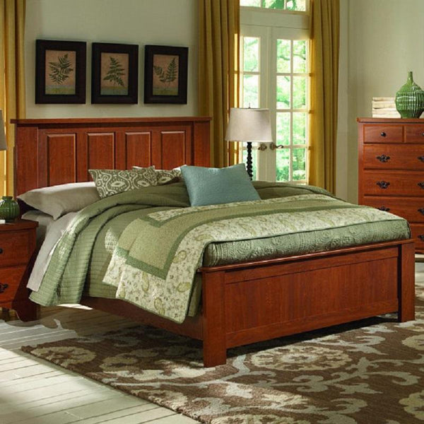 Perdue Woodworks Cottage King Panel Bed 54030/QRHER/54030FB IMAGE 1
