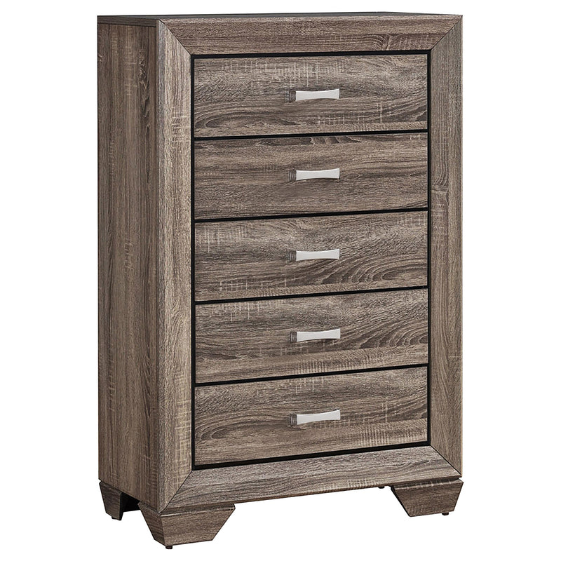 Coaster Furniture Kauffman 5-Drawer Chest 204195 IMAGE 1