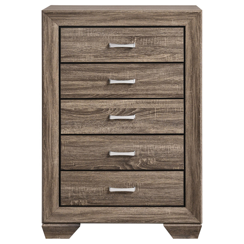 Coaster Furniture Kauffman 5-Drawer Chest 204195 IMAGE 2