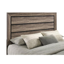  Coaster Furniture Kauffman 204191KE Wood Eastern King Panel Bed - Washed Taupe IMAGE 9