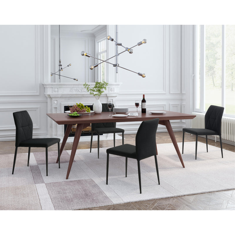 Zuo Revolution 100761 Dining Chair - Black IMAGE 8
