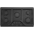  GE 36-inch Built-In Gas Cooktop JGP5036DLBB IMAGE 1