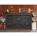  GE 36-inch Built-In Gas Cooktop JGP5036DLBB IMAGE 8