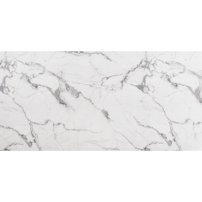 Zuo Atlas 100652 Dining Table - White & Gold IMAGE 4