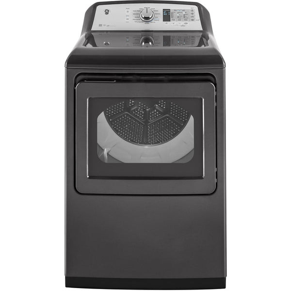 GE 7.4 cu.ft. Electric Dryer with HE Sensor Dry GTD75ECMLDG IMAGE 1
