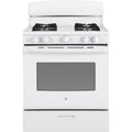 GE 30-inch Freestanding Gas Range JGBS30DEKWW IMAGE 1