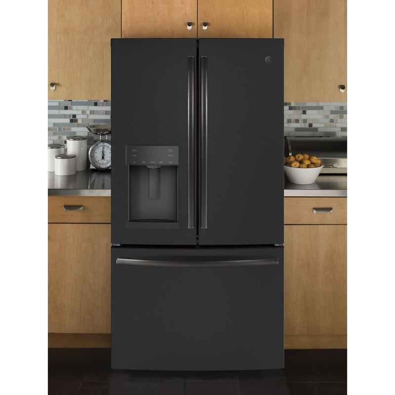 GE 36-inch, 27.8 cu. ft. French 3-Door Refrigerator GFD28GELDS IMAGE 20