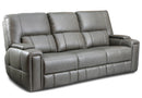 463-65P/97314 Revive by Southern Motion Hudson LEATHER Trple power sofa  OASIS COAL