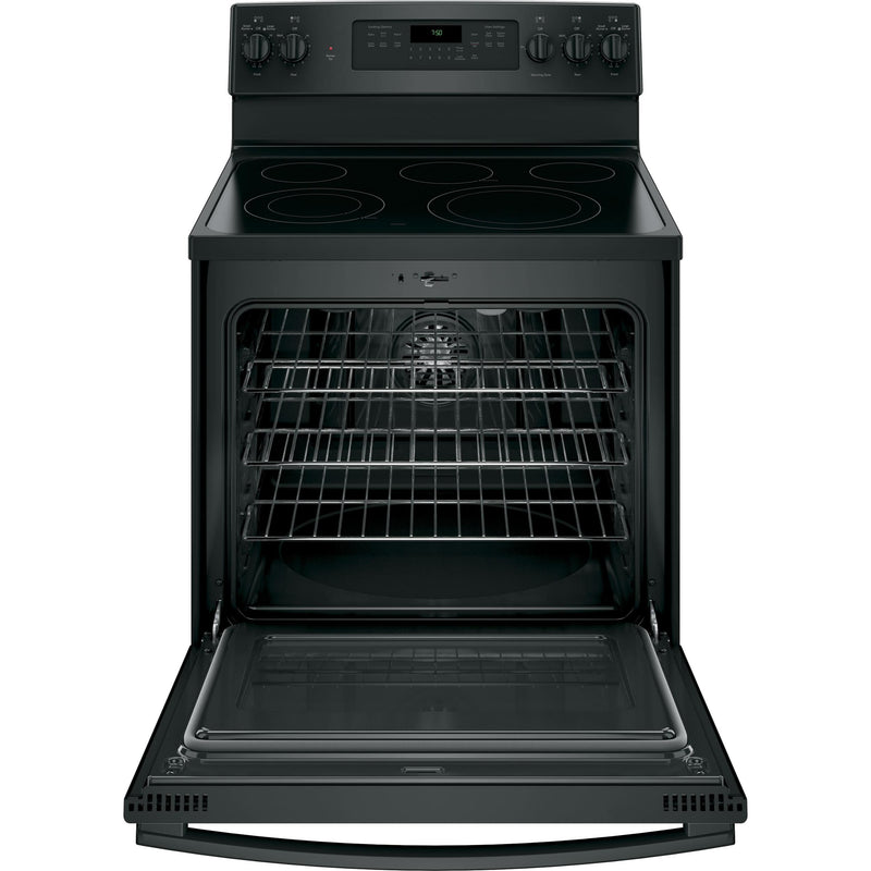 GE 30-inch Freestanding Electric Range with Convection Oven JB750DJBB IMAGE 6