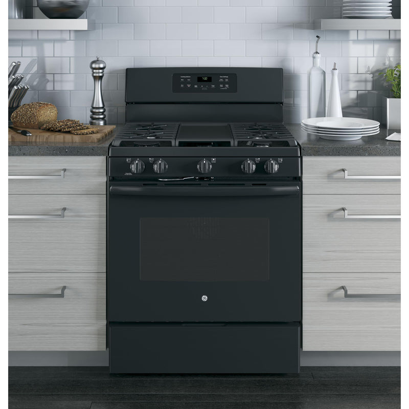 GE 30-inch Freestanding Gas Range with Convection JGB700DEJBB IMAGE 15