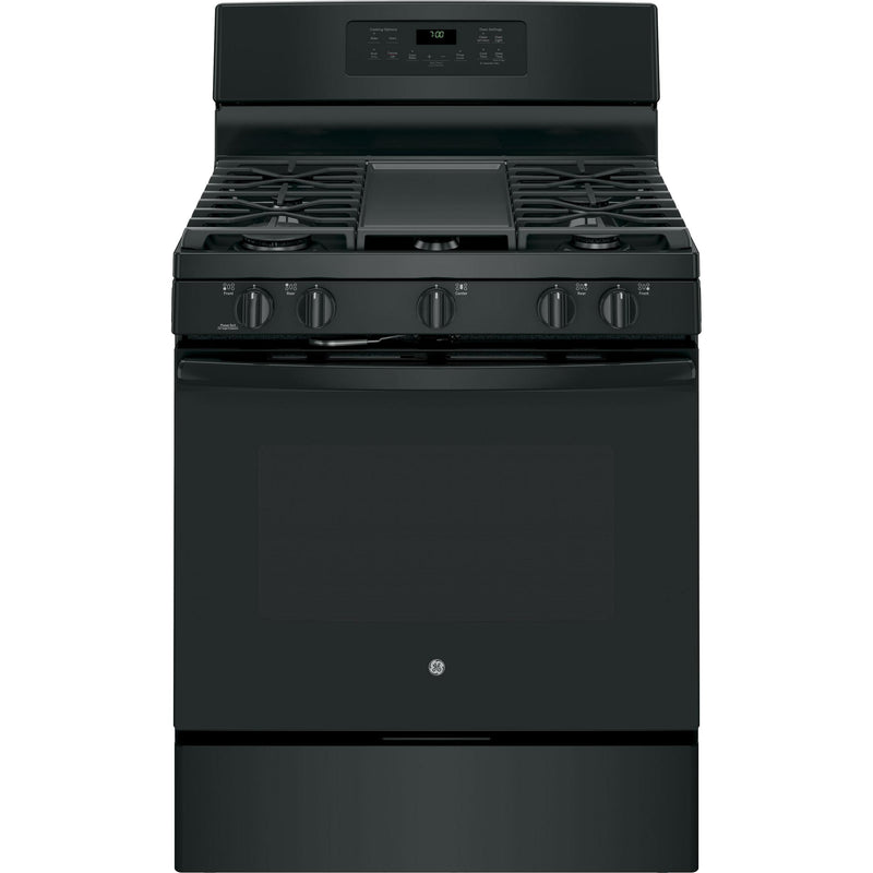 GE 30-inch Freestanding Gas Range with Convection JGB700DEJBB IMAGE 1