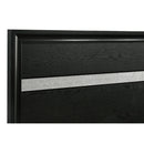  Coaster Furniture Miranda 206361Q 51-inch Wood Queen Storage Panel Bed - Black IMAGE 8