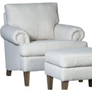 Mayo Furniture Stationary Fabric Chair 5070F40 Chair - Namaste Flax IMAGE 1