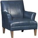 Mayo Furniture Stationary Leather Chair 8631L40 Chair - Revelation Oceanic IMAGE 1