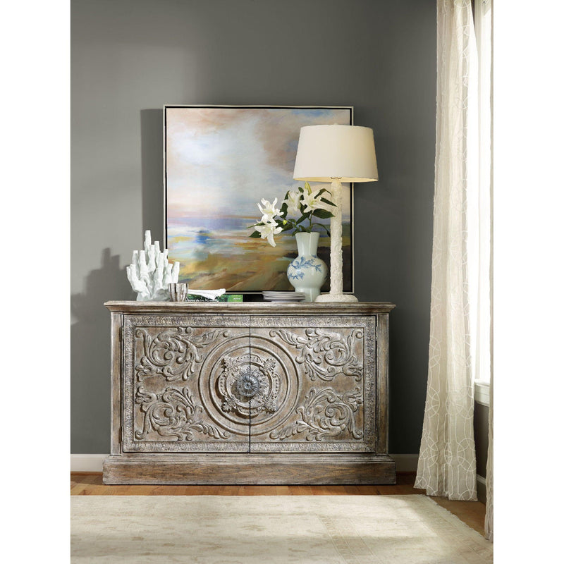 Hooker Furniture 5701-85002 Melange Two Door Accent Console IMAGE 3