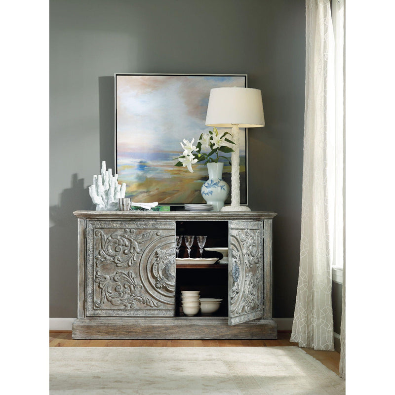 Hooker Furniture 5701-85002 Melange Two Door Accent Console IMAGE 4