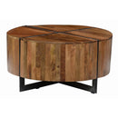 Classic Home Desmond Coffee Table Desmond 51010604 Round Coffee Table IMAGE 1