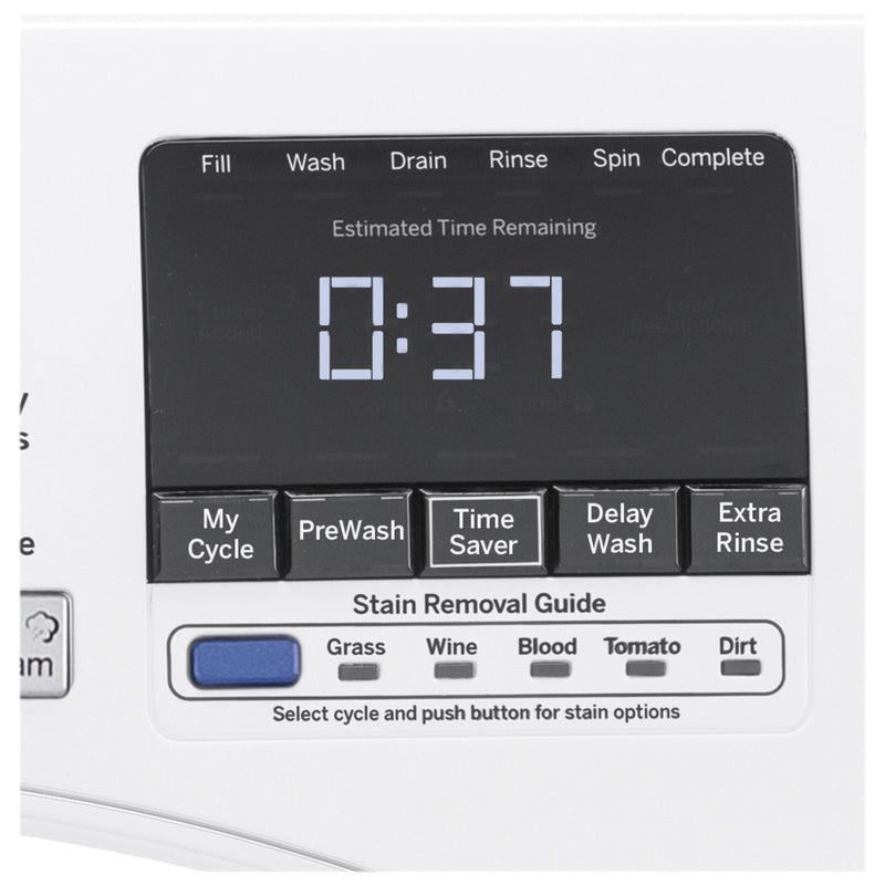 GE 4.5 cu. ft. Front Loading Washer with a Stainless Steel Drum GFW450SSMWW IMAGE 2
