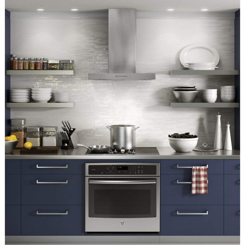 GE 30-inch Wall Mount Range Hood with Chef Connect UVW8301SLSS IMAGE 4