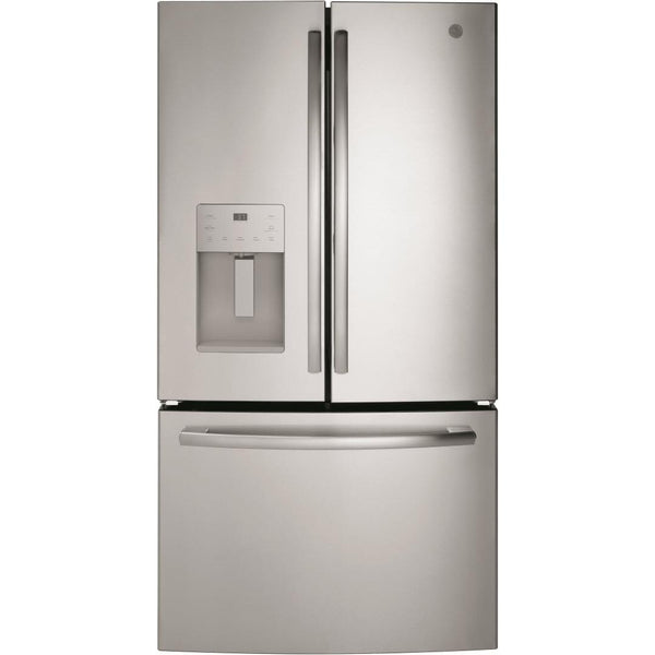 GE 36-inch, 25.6 cu. ft. French 3-Door Refrigerator GFE26JSMSS IMAGE 1