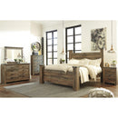  Signature Design by Ashley Trinell King Poster Bed B446-68/B446-66/B446-61/B446-99 IMAGE 4
